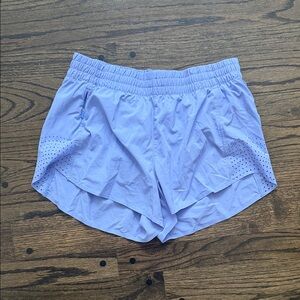 Athleta Women's Athletic Shorts in Light Purple